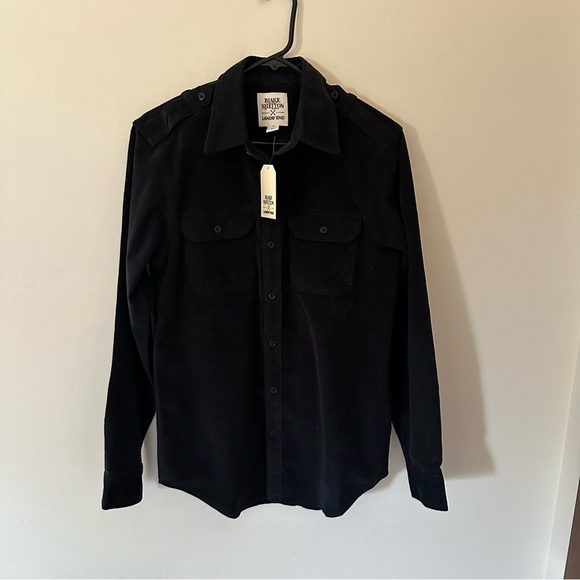 Blake Shelton x Lands' End Big Corduroy Work Shirt - Picture 5 of 10